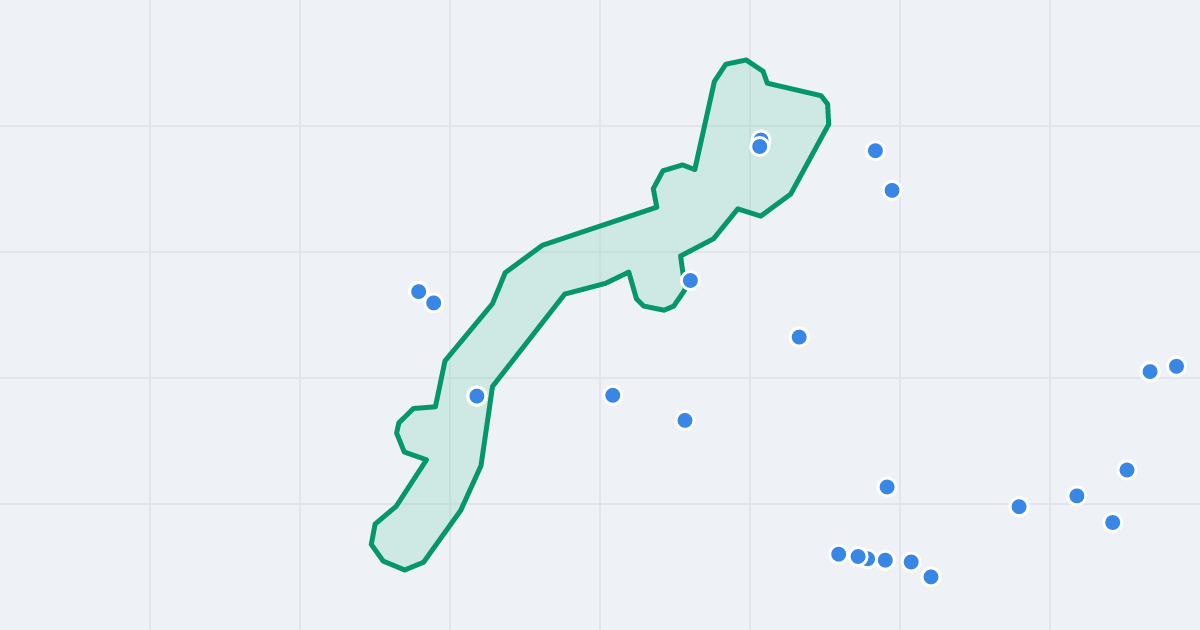 Mapa ulicy Krucza z flipami w okolicy
