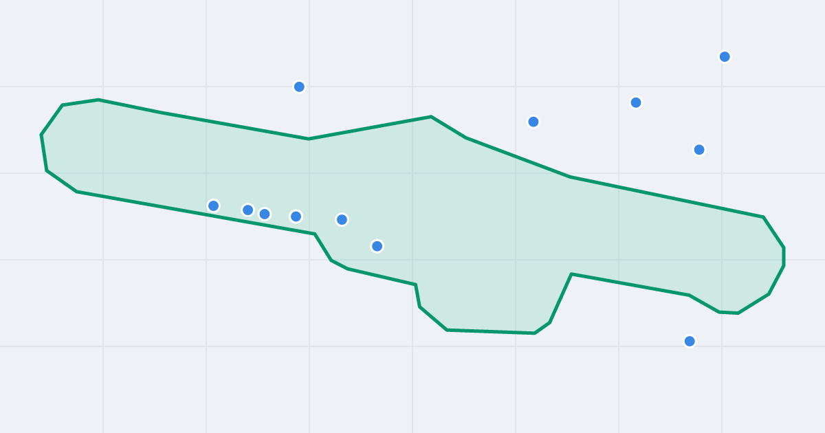 Mapa ulicy Książęca z flipami w okolicy