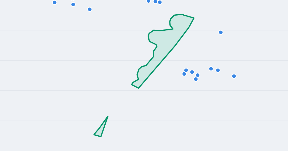 Mapa ulicy Tadeusza Kościuszki z flipami w okolicy