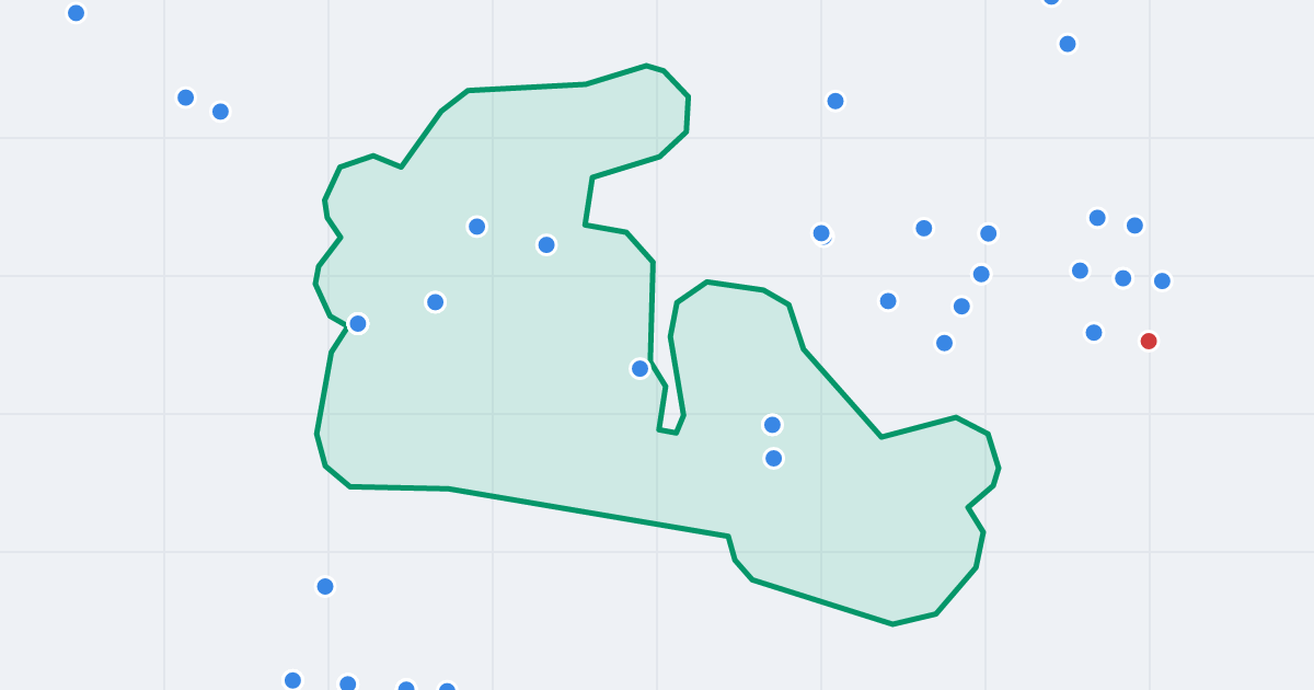 Mapa ulicy Gen. Józefa Longina Sowińskiego z flipami w okolicy