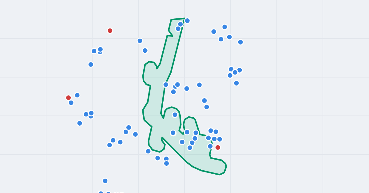 Mapa ulicy Graniczna z flipami w okolicy