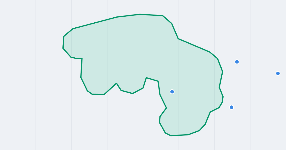 Mapa ulicy Władysława Grabskiego z flipami w okolicy