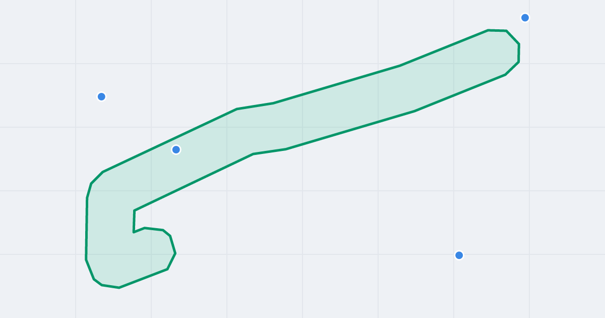 Mapa ulicy Artura Grottgera z flipami w okolicy