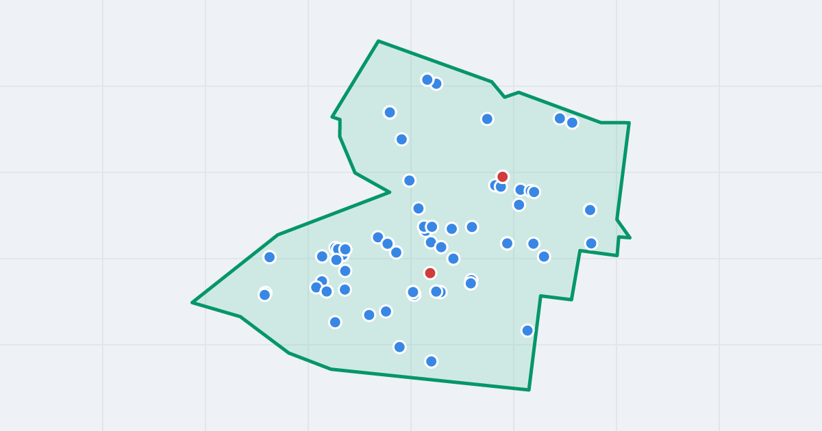 Mapa: Śródmieście z flipami