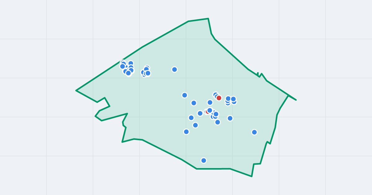 Mapa: Szopienice-Burowiec z flipami