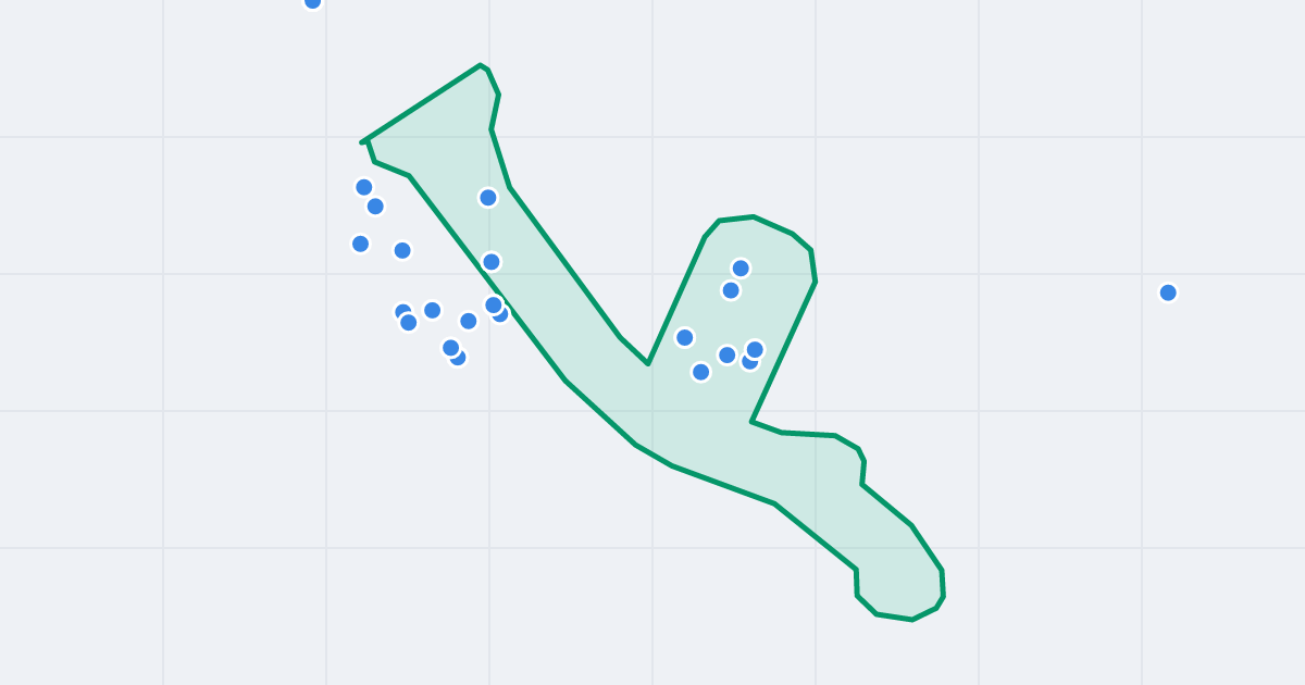 Mapa ulicy Gen. Józefa Hallera z flipami w okolicy