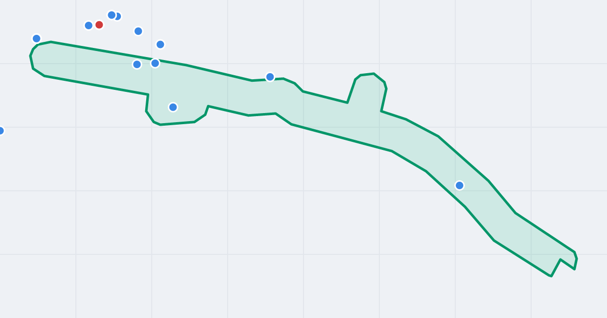 Mapa ulicy Wiosny Ludów z flipami w okolicy
