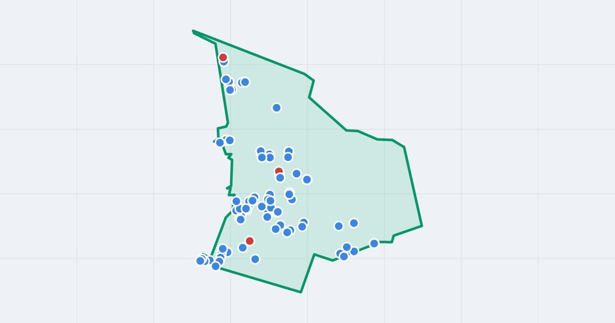 Mapa: Wełnowiec-Józefowiec z flipami