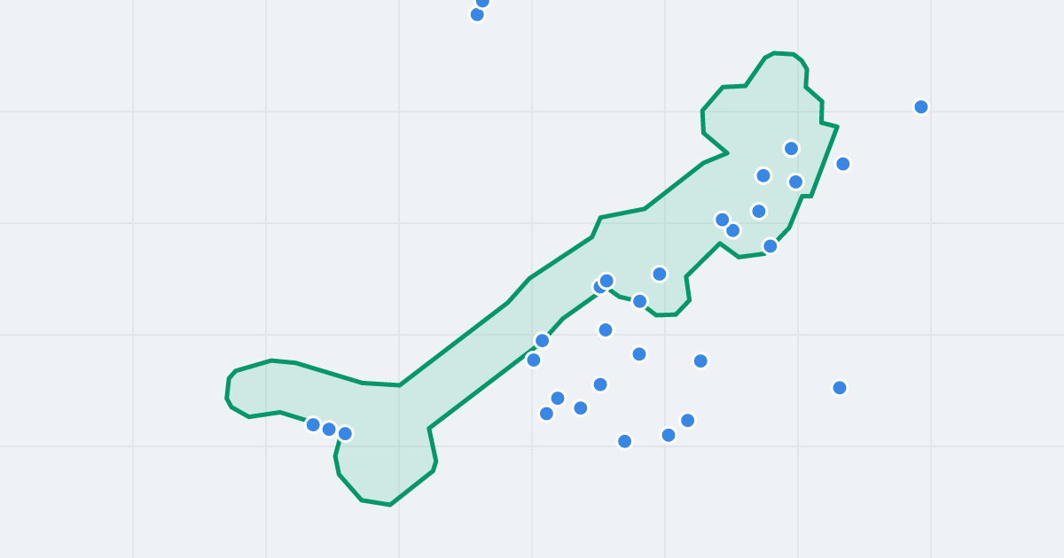 Mapa ulicy Wincentego Pola z flipami w okolicy