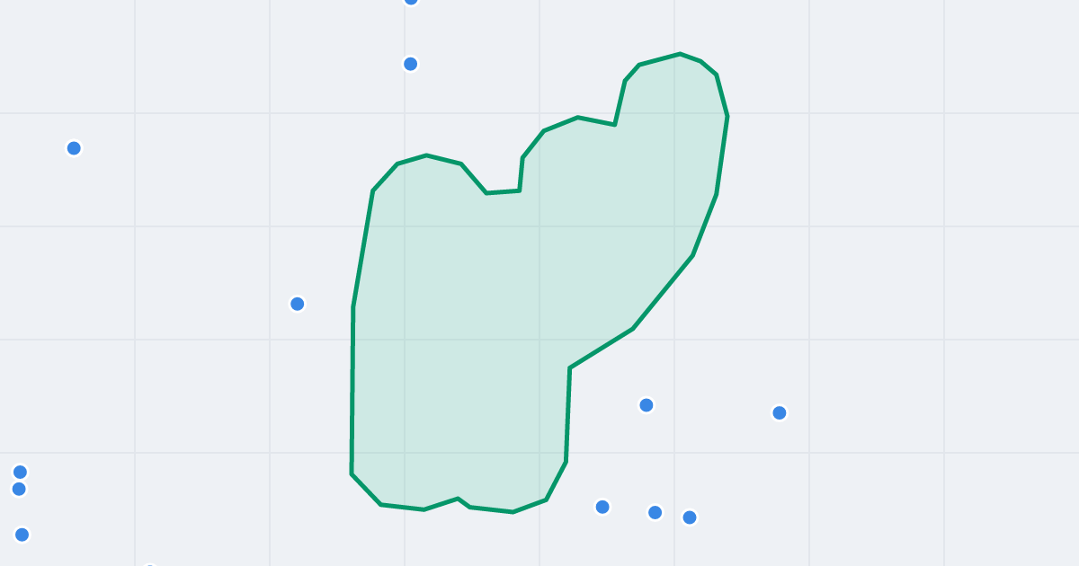 Mapa ulicy Władysława Orkana z flipami w okolicy