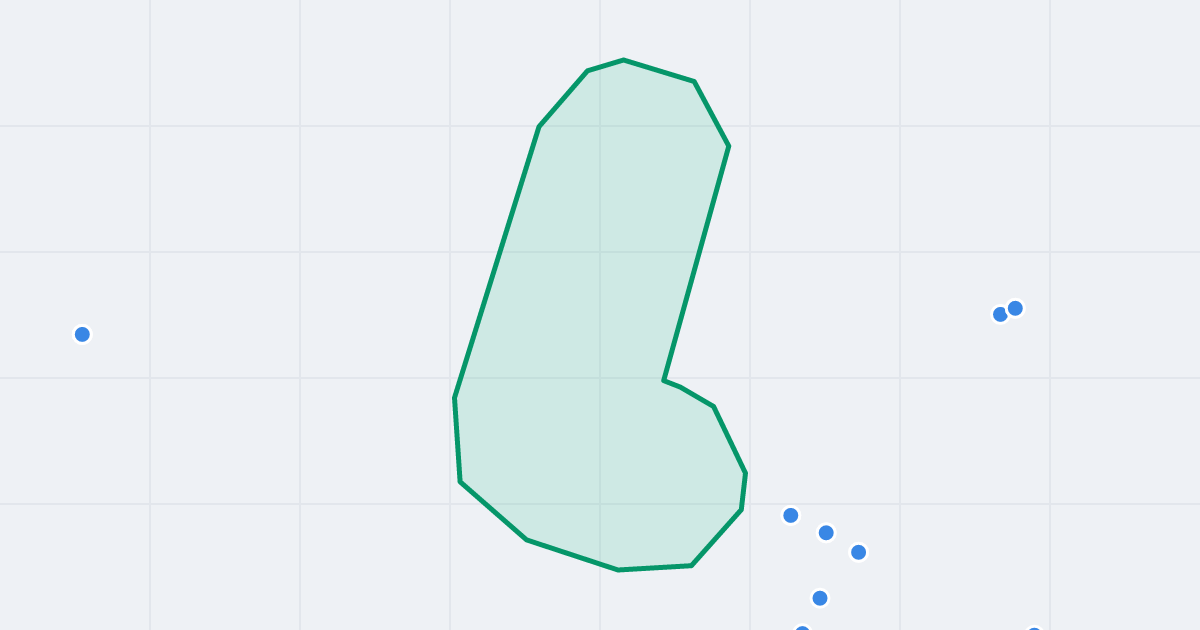 Mapa ulicy Macieja z flipami w okolicy