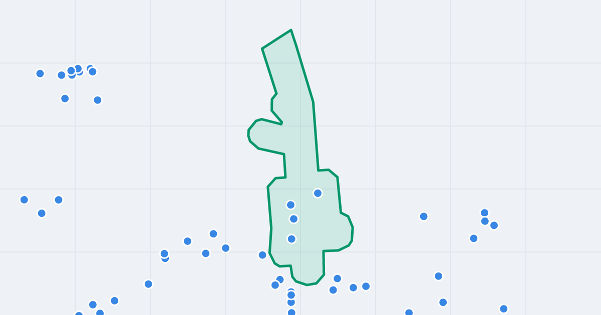 Mapa ulicy Bohaterów Monte Cassino z flipami w okolicy