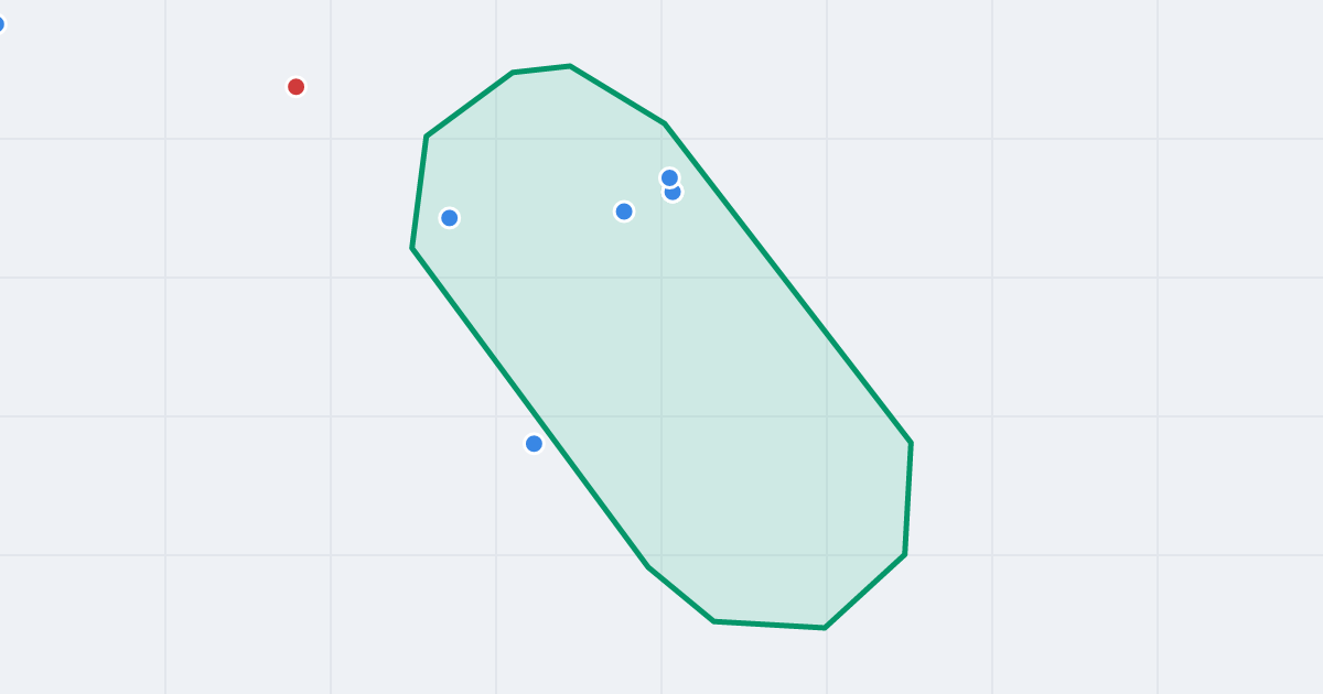 Mapa ulicy Marii Skłodowskiej-Curie z flipami w okolicy