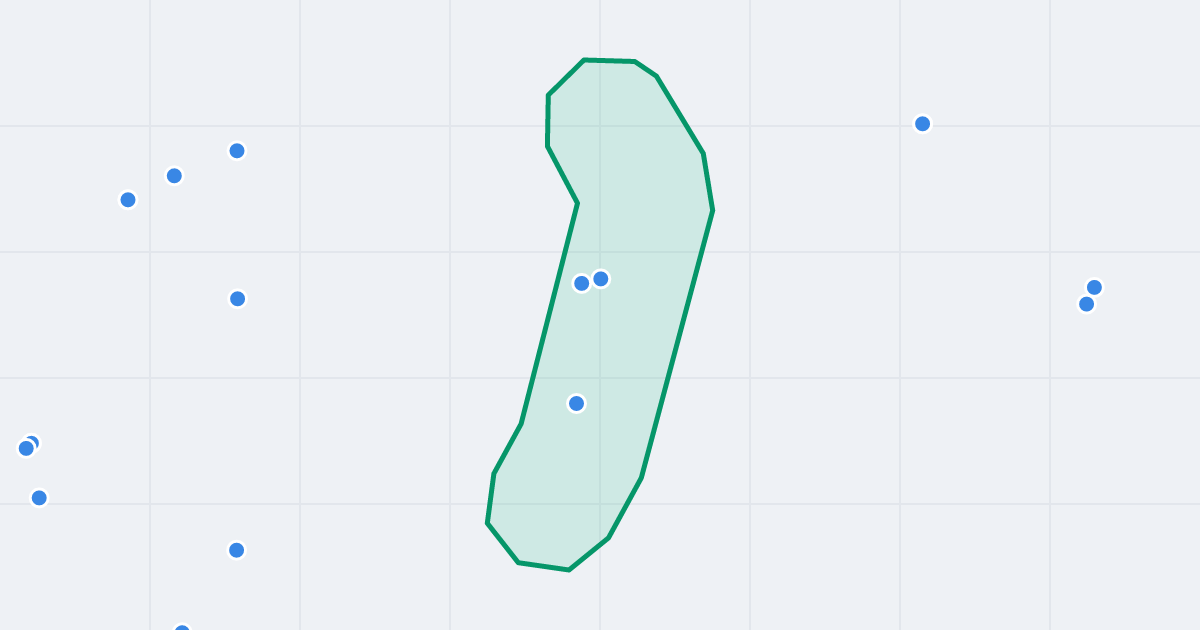 Mapa ulicy Mikołaja Reja z flipami w okolicy