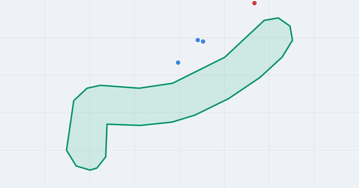 Mapa ulicy Władysława Broniewskiego z flipami w okolicy