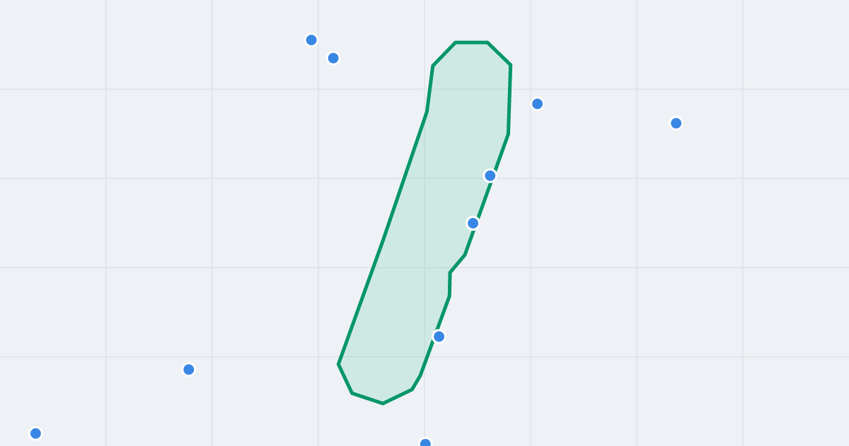 Mapa ulicy Ceglana z flipami w okolicy
