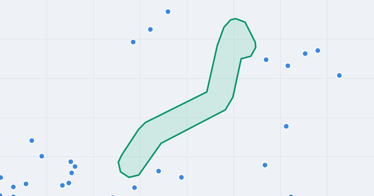 Mapa ulicy Gabrieli Zapolskiej z flipami w okolicy