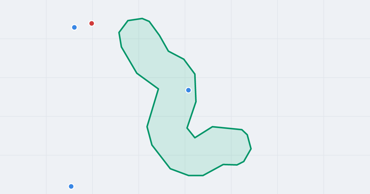 Mapa ulicy Króla Władysława Jagiełły z flipami w okolicy