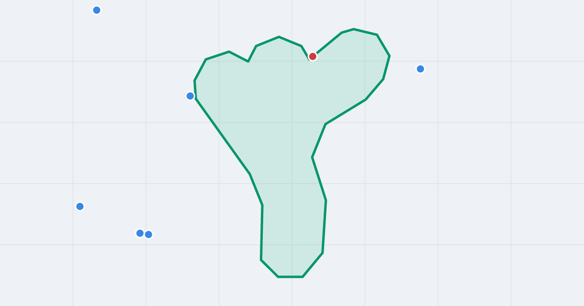 Mapa ulicy Artylerzystów z flipami w okolicy