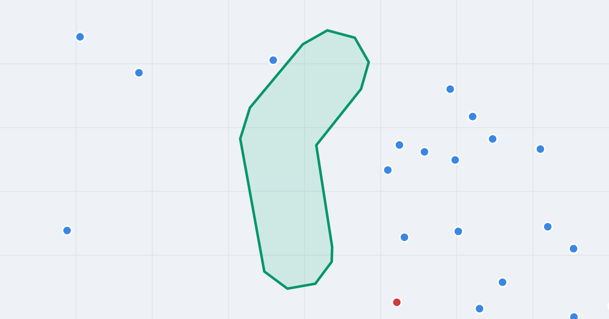 Mapa ulicy Grunwaldzka z flipami w okolicy