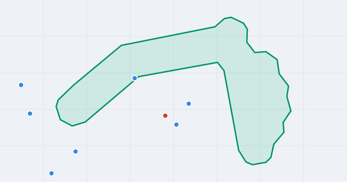 Mapa ulicy Rodła z flipami w okolicy