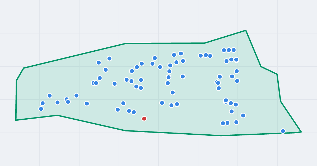 Mapa: Azory z flipami