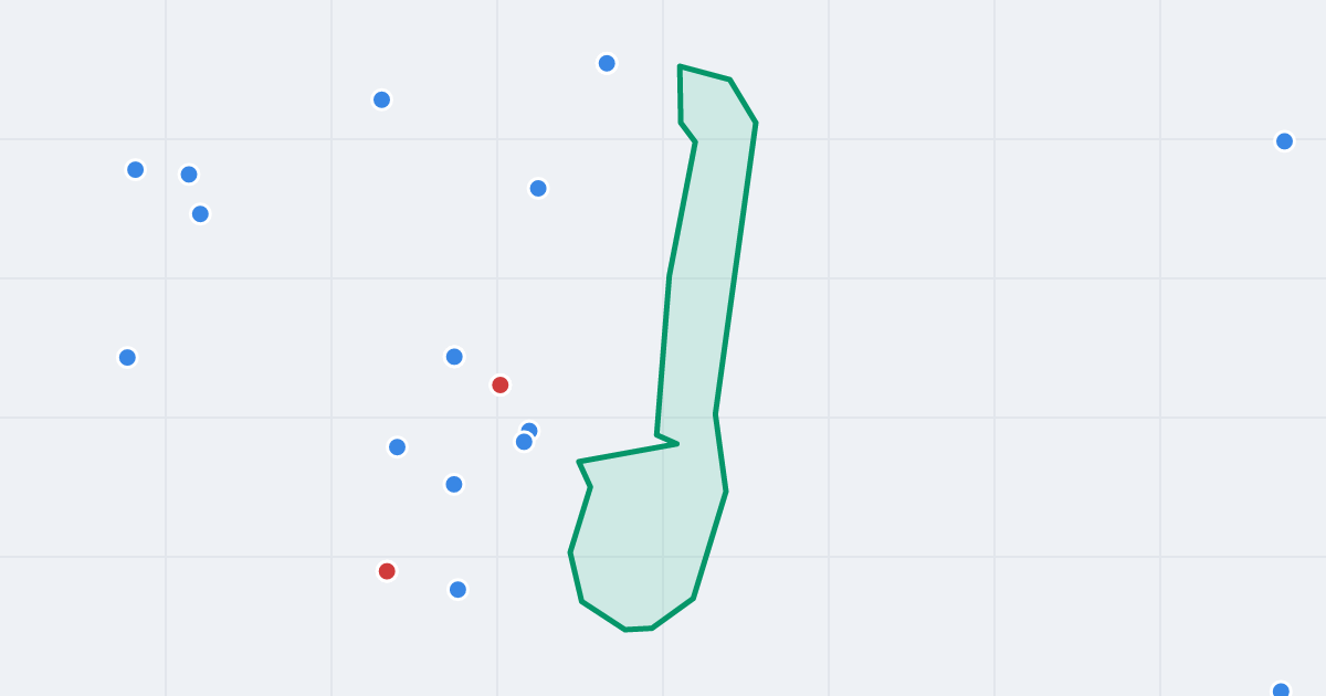Mapa ulicy Turonia z flipami w okolicy