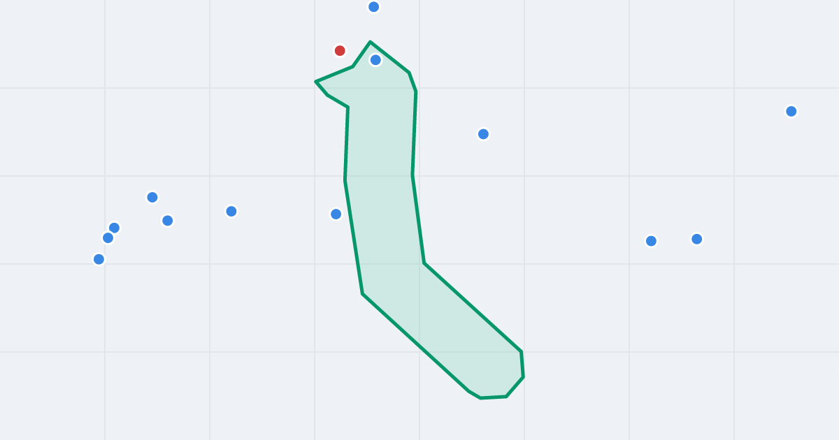 Mapa ulicy Zdunów z flipami w okolicy