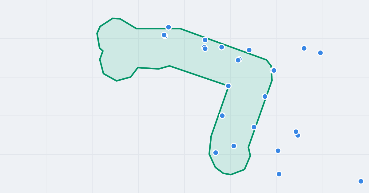 Mapa ulicy Bolesława Orlińskiego z flipami w okolicy