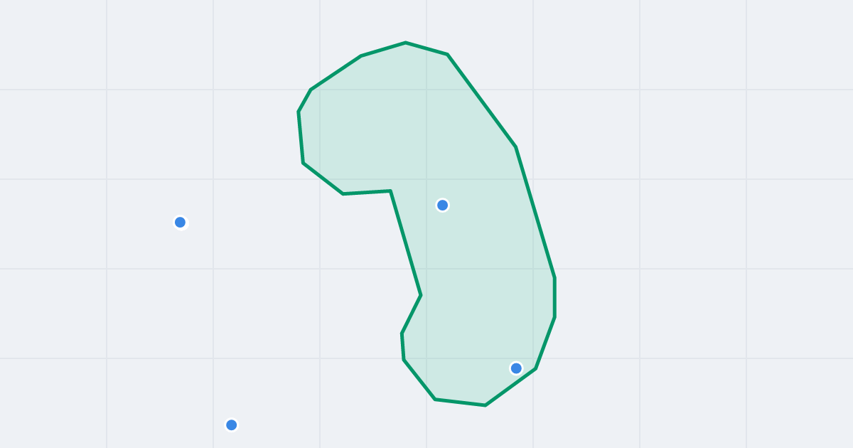 Mapa ulicy Zamkowa z flipami w okolicy