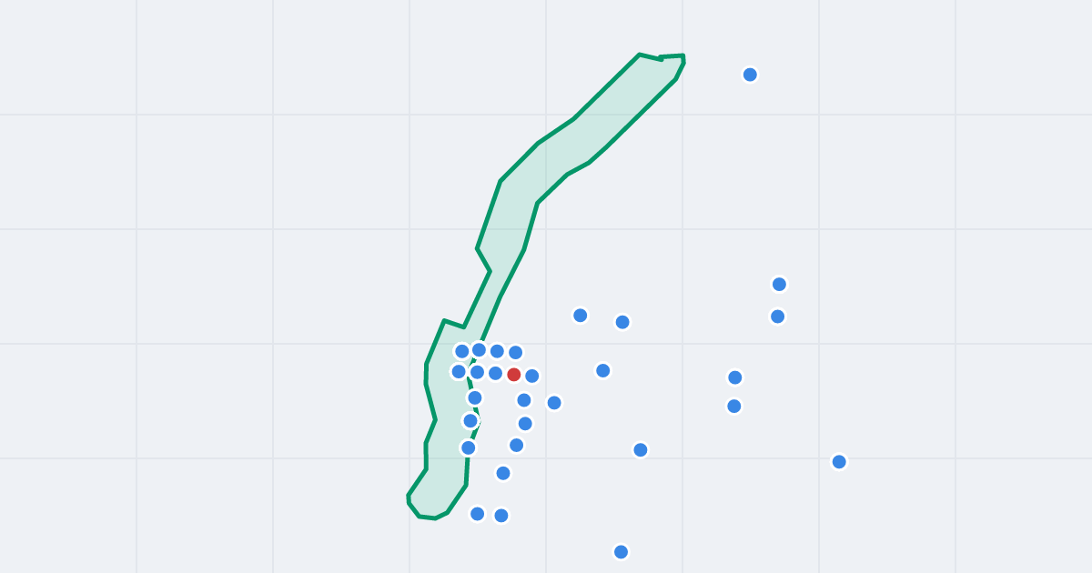 Mapa ulicy Górka Narodowa z flipami w okolicy