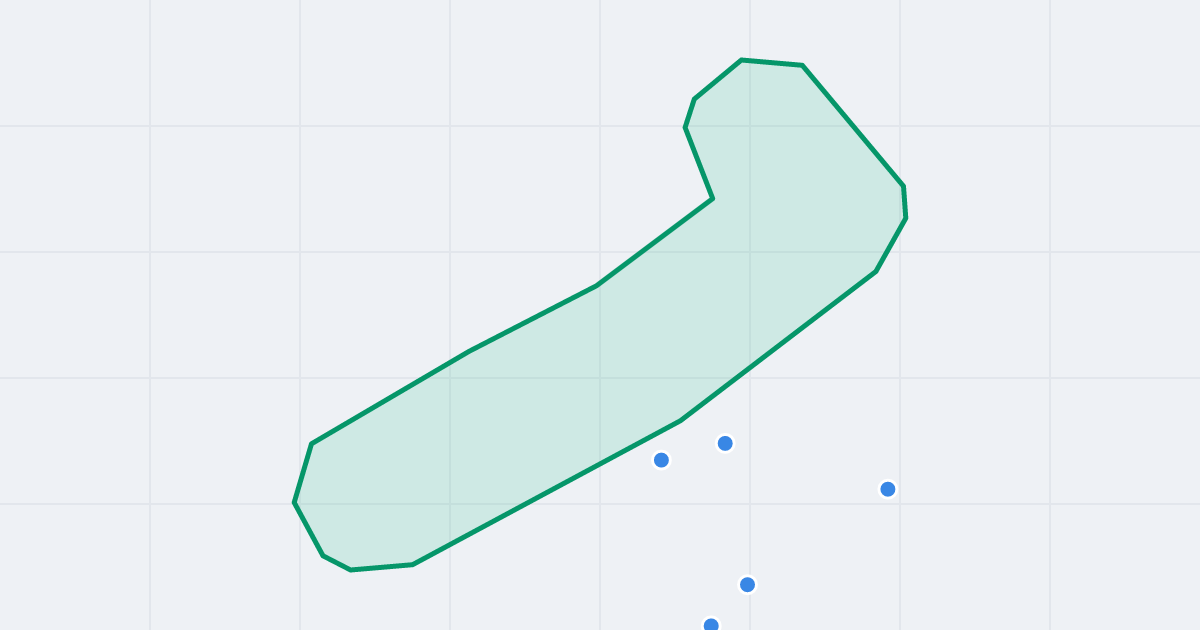 Mapa ulicy Dworcowa z flipami w okolicy