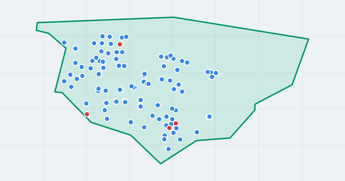 Mapa: Krowodrza z flipami