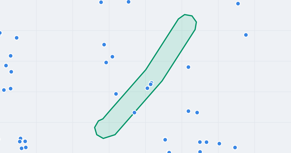 Mapa ulicy Józefa Brodowicza z flipami w okolicy