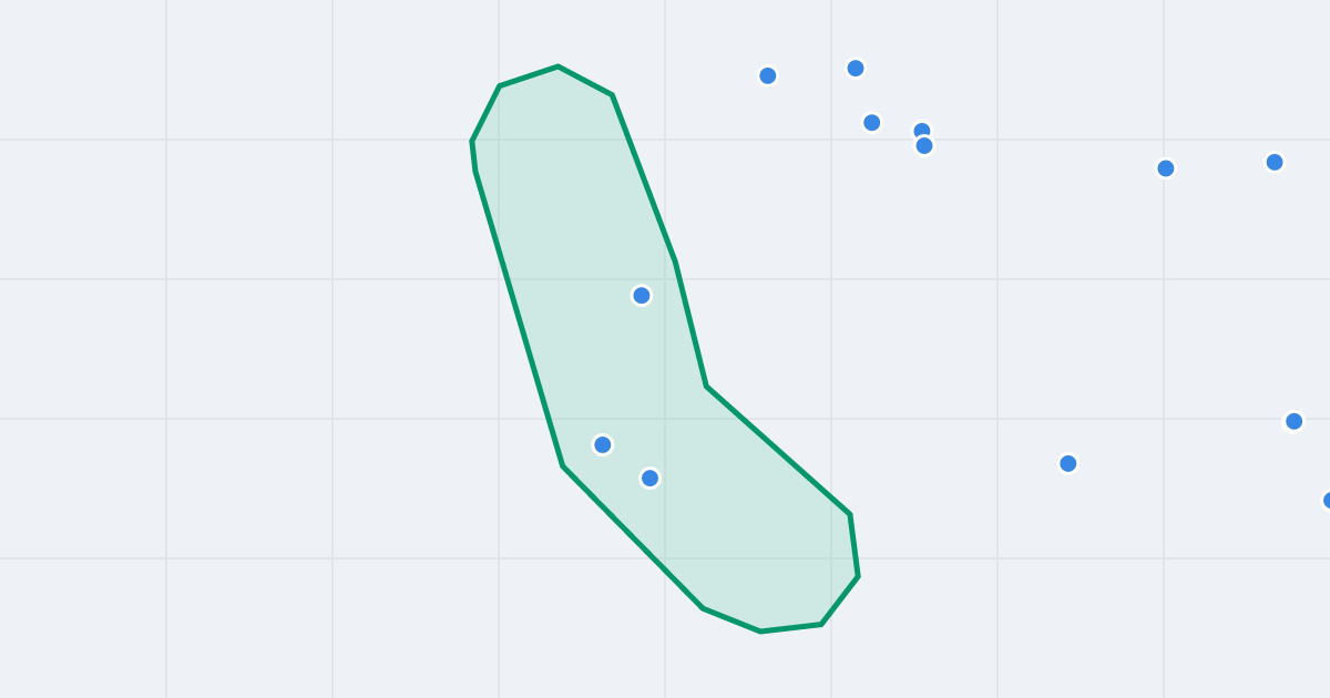 Mapa ulicy Wenecja z flipami w okolicy