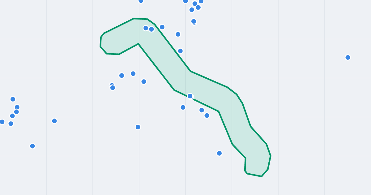 Mapa ulicy Białoprądnicka z flipami w okolicy