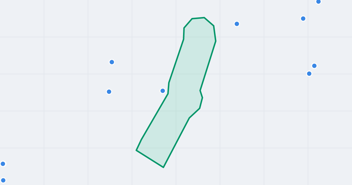 Mapa ulicy Grażyny z flipami w okolicy