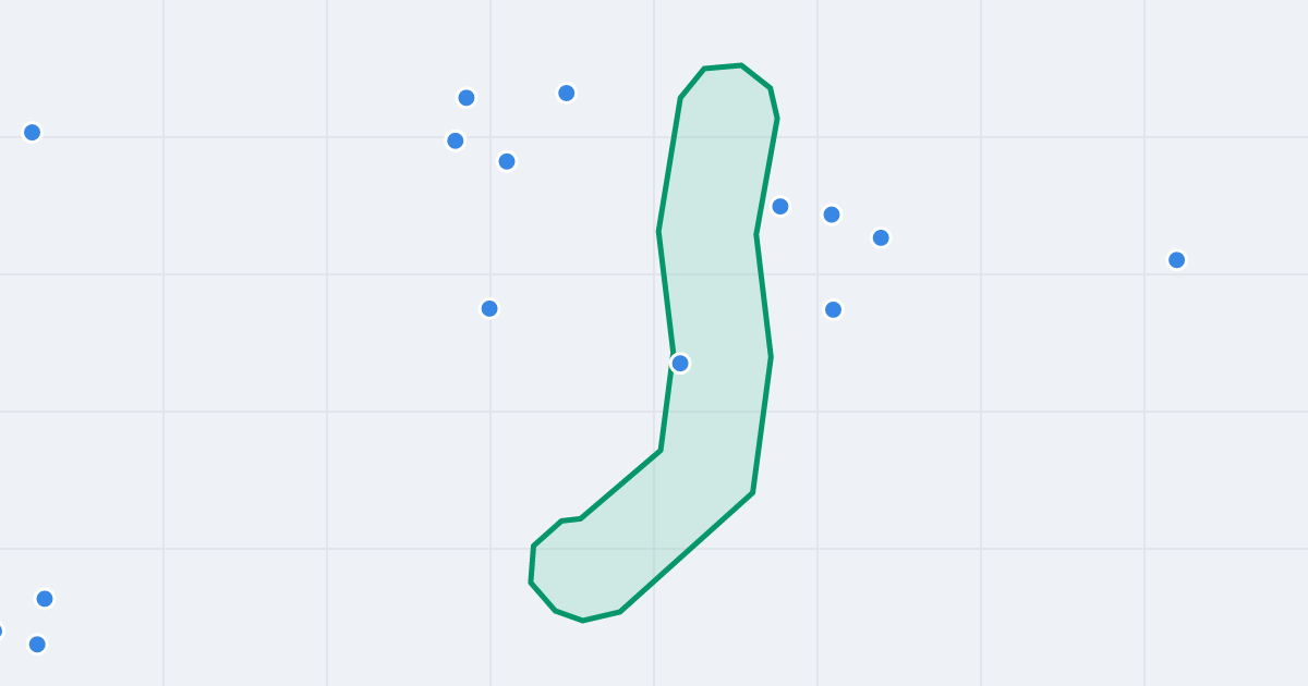 Mapa ulicy Górników z flipami w okolicy
