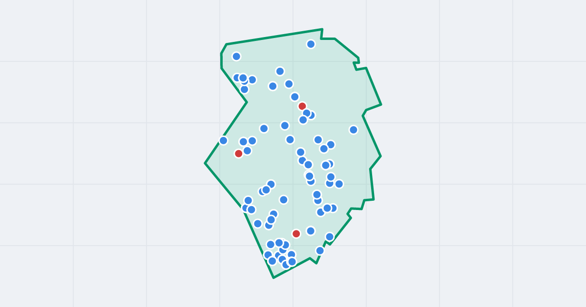 Mapa: Rakowice z flipami