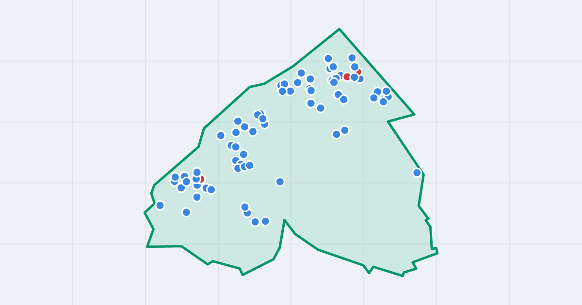 Mapa: Stare Podgórze z flipami