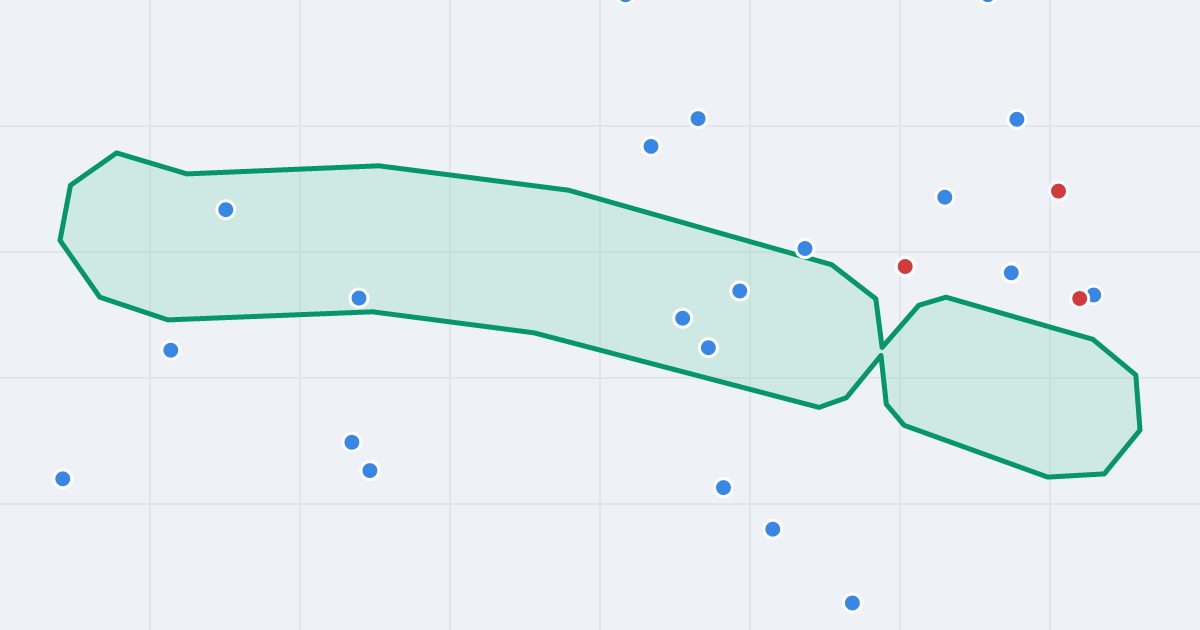 Mapa ulicy Józefińska z flipami w okolicy
