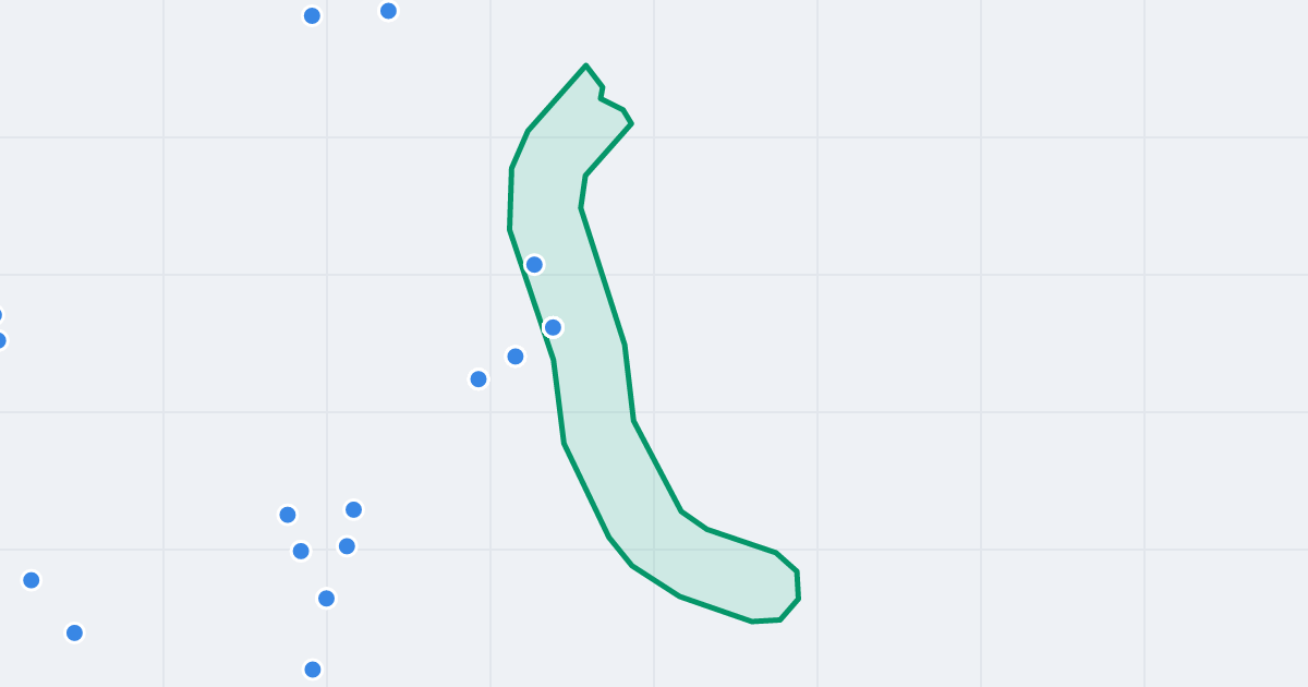 Mapa ulicy Puszkarska z flipami w okolicy