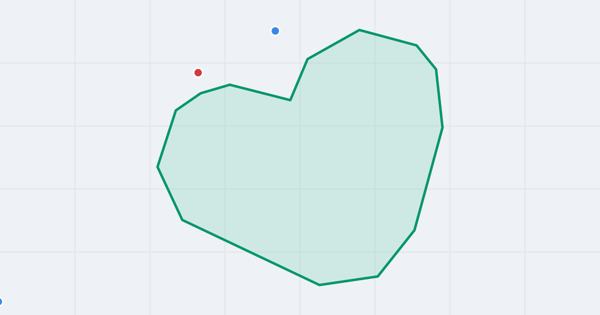 Mapa ulicy Biskupia z flipami w okolicy