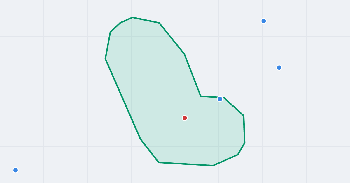 Mapa ulicy Zamkowa z flipami w okolicy