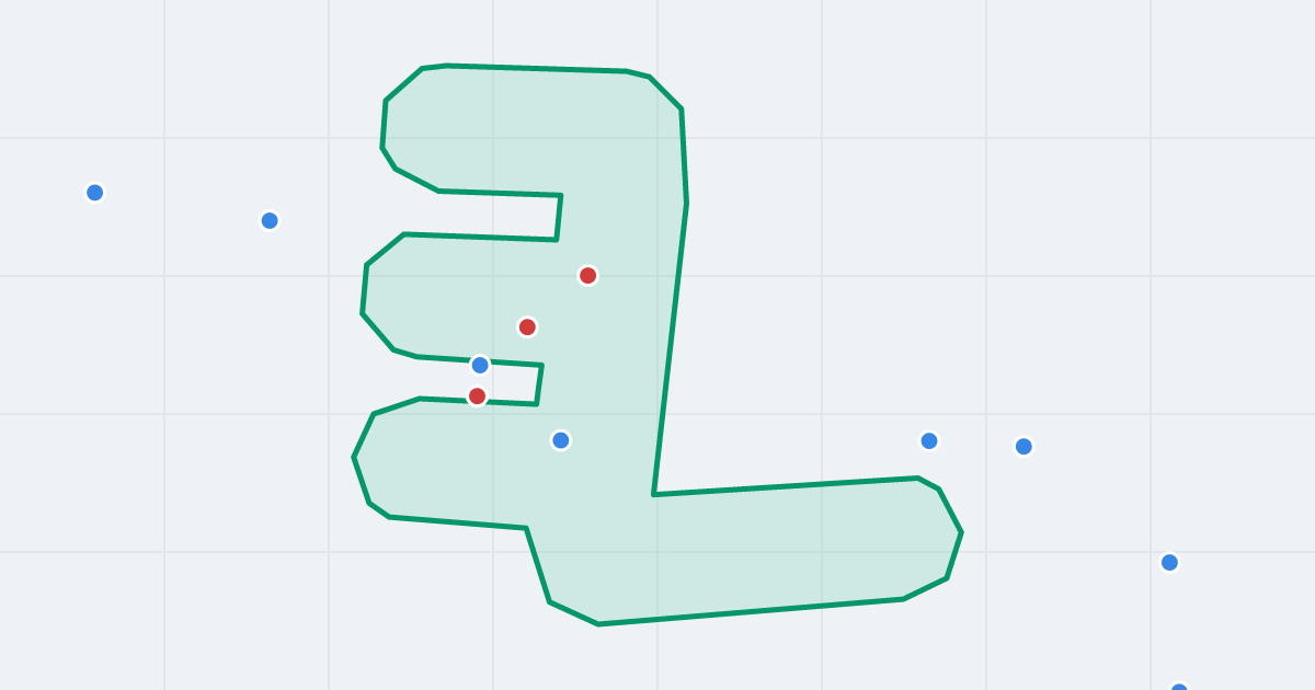 Mapa ulicy Jana Ostroroga z flipami w okolicy