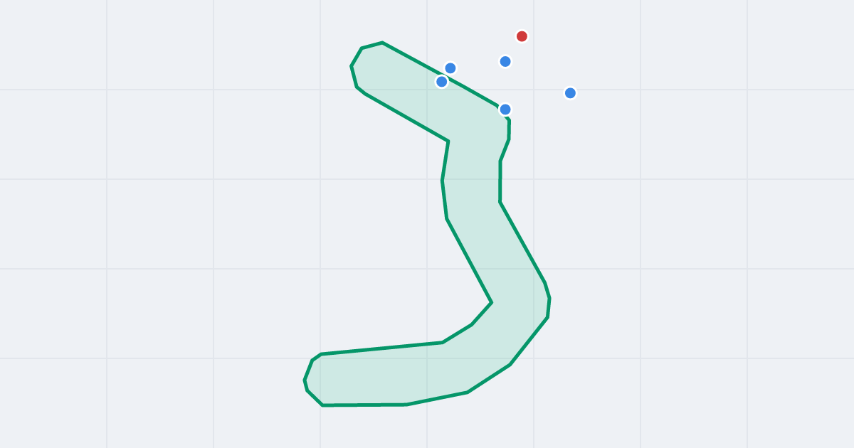 Mapa ulicy Kurkowa z flipami w okolicy