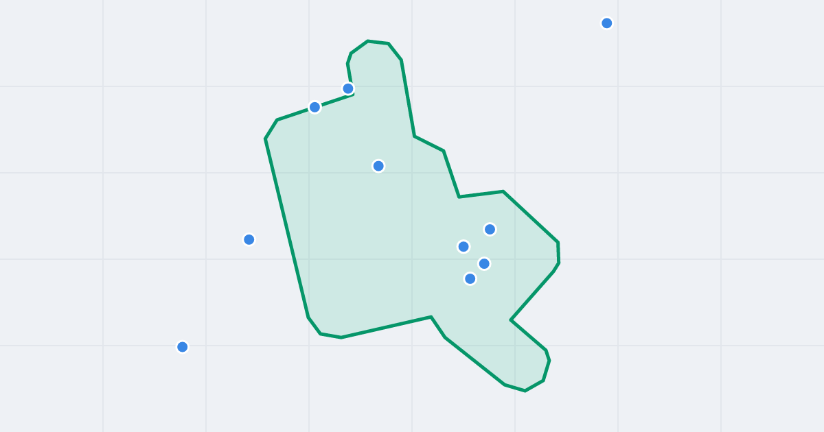 Mapa ulicy Ludwika Zamenhofa z flipami w okolicy