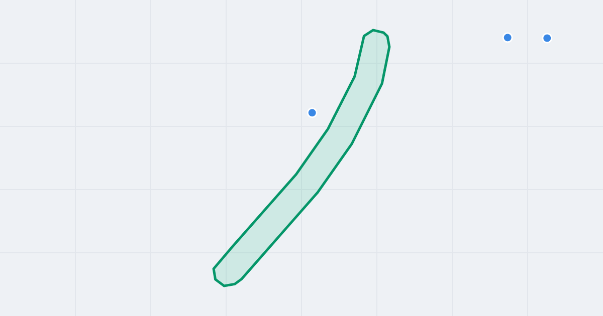 Mapa ulicy Mikołaja Reja z flipami w okolicy