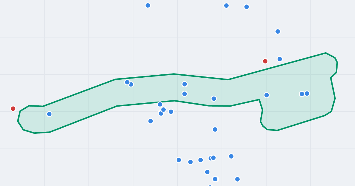 Mapa ulicy Niepodległości z flipami w okolicy