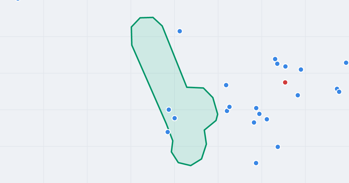 Mapa ulicy Starozamkowa z flipami w okolicy